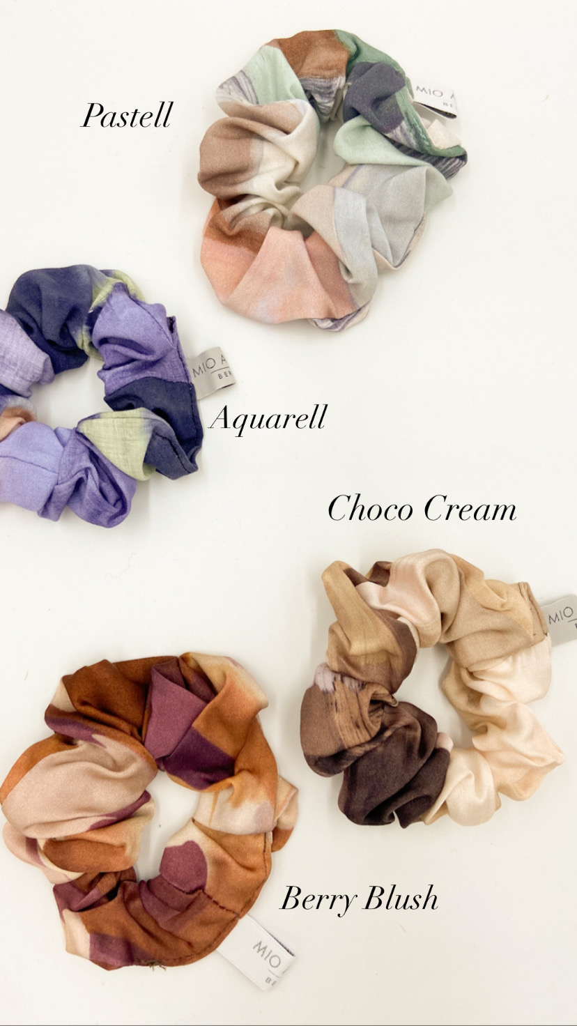 MIO ANIMO - Scrunchie Aquarell Selection - verschiedene Farben 2