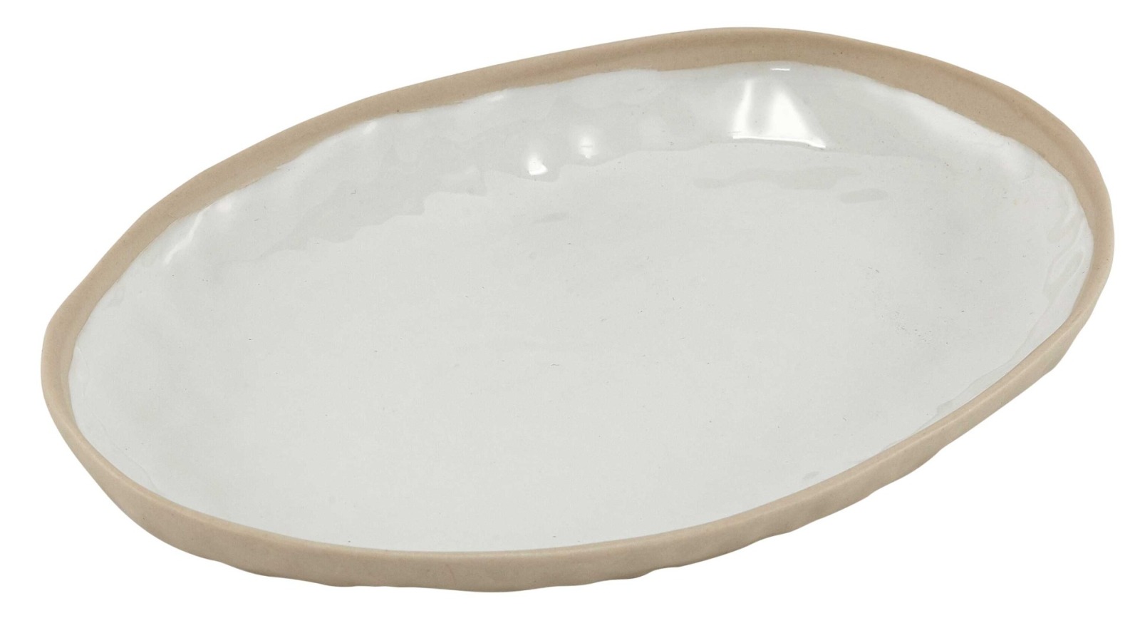 Liv interior - Teller blanc Keramik weiß 20x15cm
