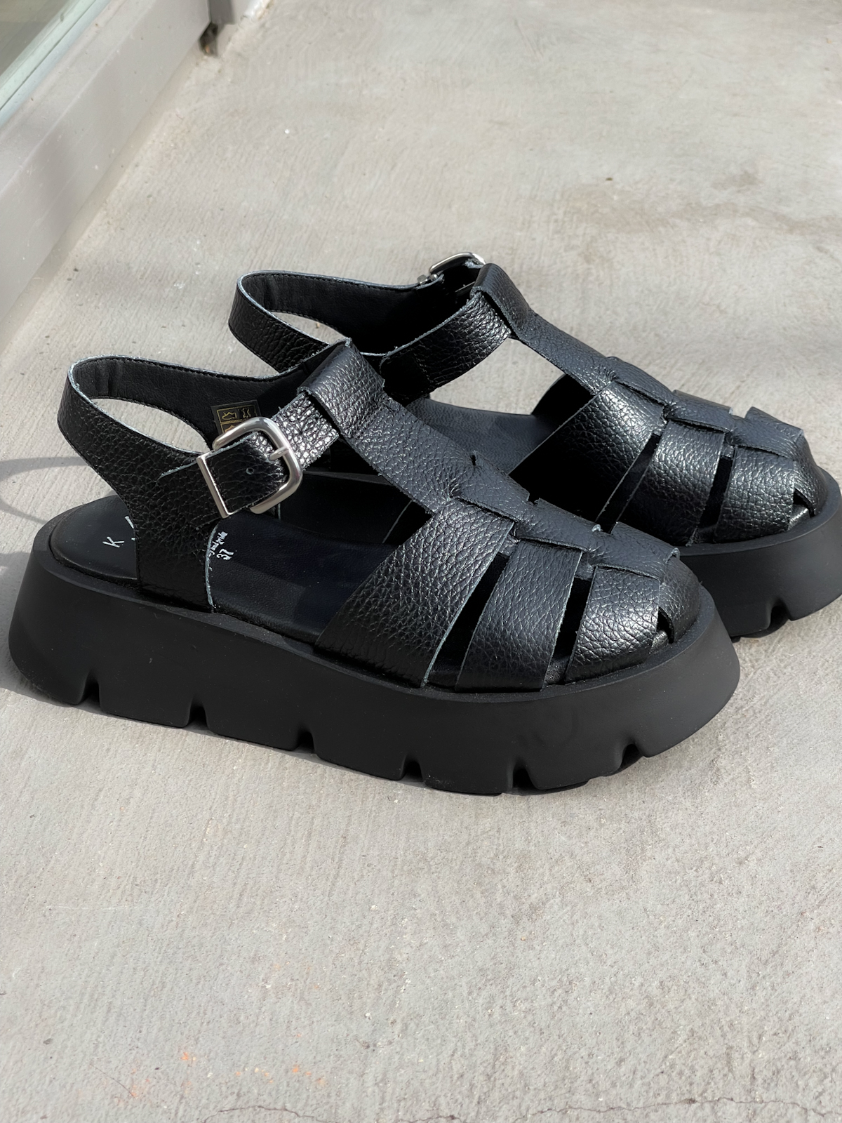 KMB Shoes - Sandale RIO NEGRO - black