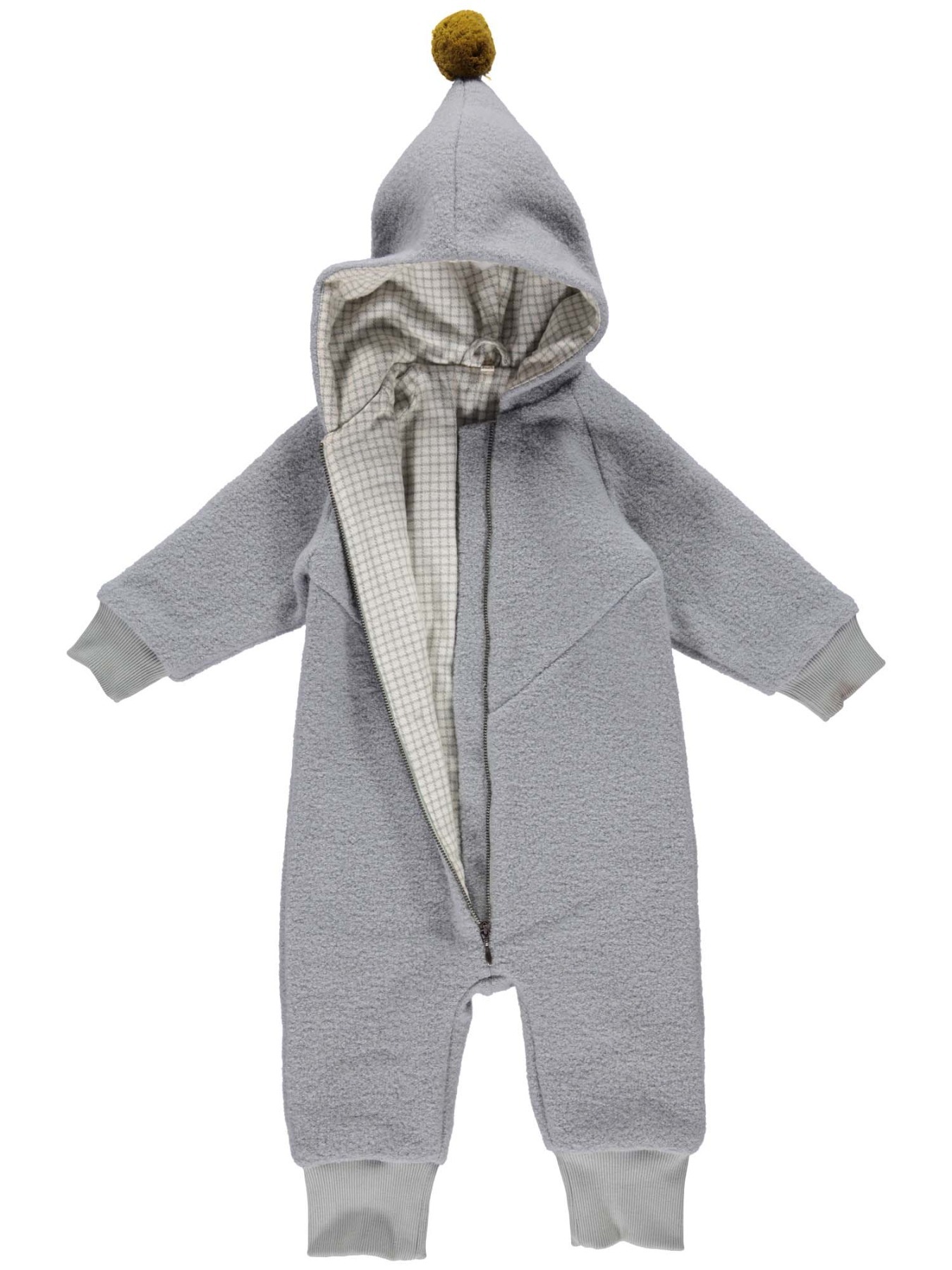 Monkind - Silver Wool Overall - KIDS 5