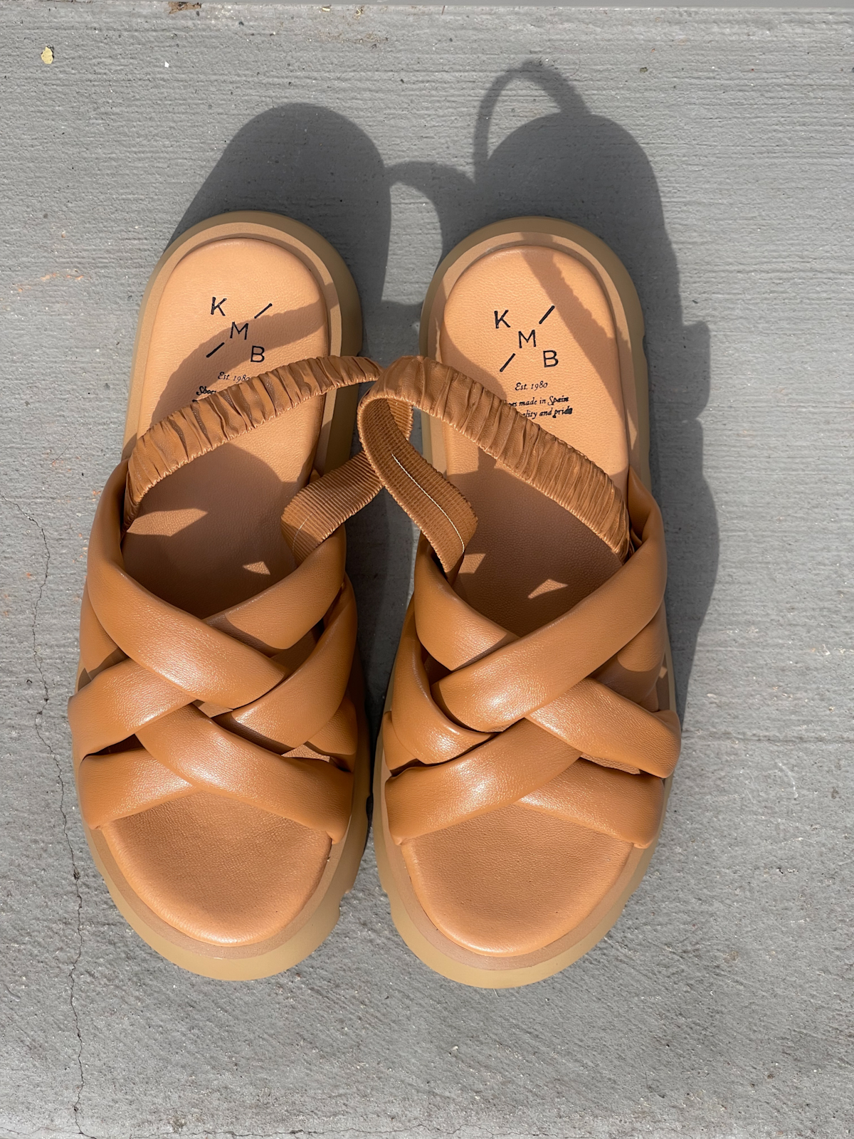 KMB Shoes - Sandale NILO LUGANO - cognac 2