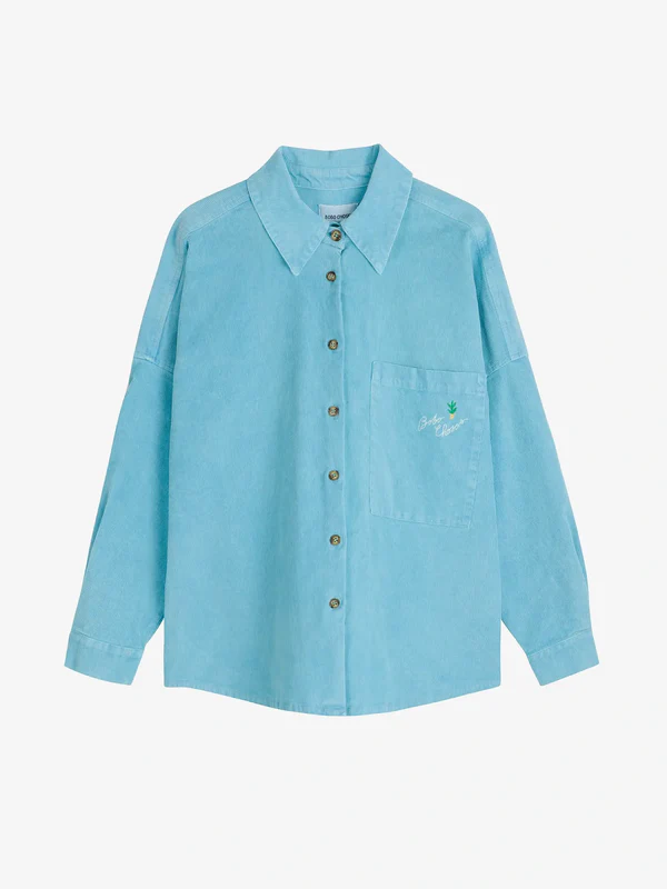 Bobo Choses - Embroidery corduroy overshirt 8