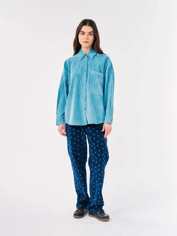 Bobo Choses - Embroidery corduroy overshirt 6