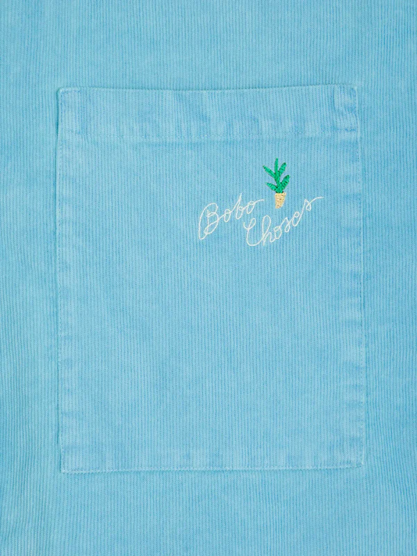 Bobo Choses - Embroidery corduroy overshirt 2