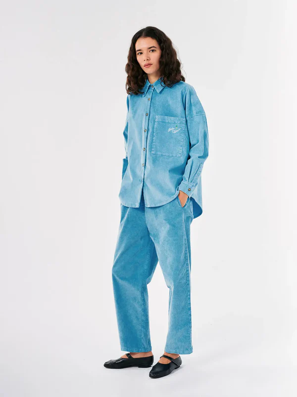 Bobo Choses - Embroidery corduroy overshirt 3