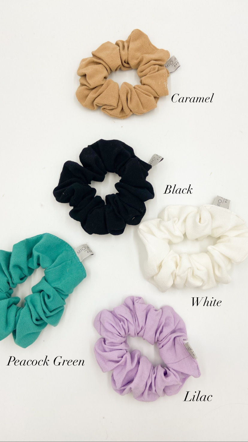 MIO ANIMO - Scrunchie Crepe verschiedene Farben 2