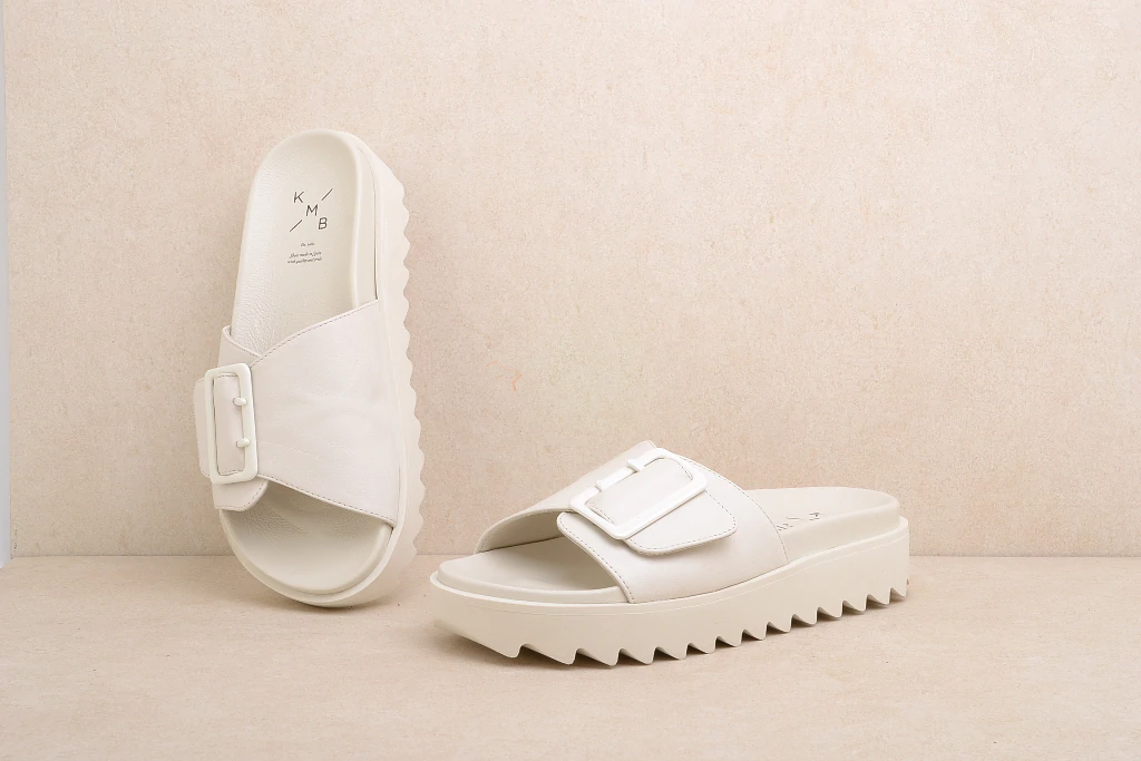 KMB Shoes - Sandale BERGEN - offwhite