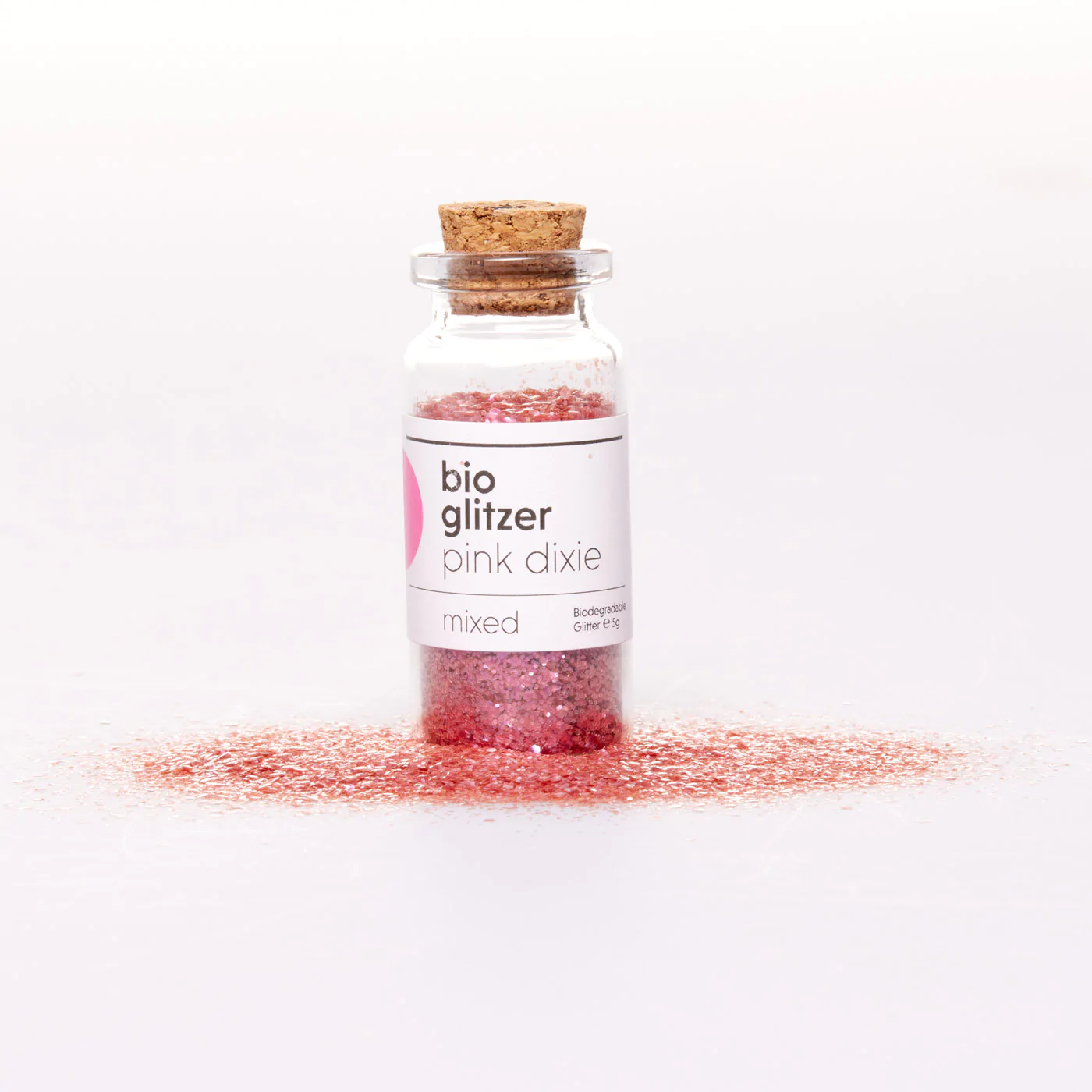BIRKENSPANNER - Bioglitzer Pink Dixie - 5g