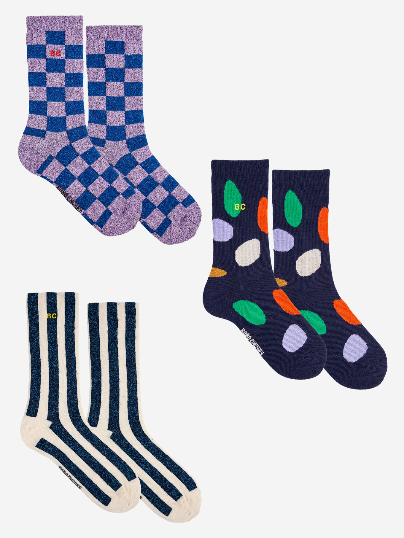 Bobo Choses - THE PARTY SOCKS Pack of 3 5