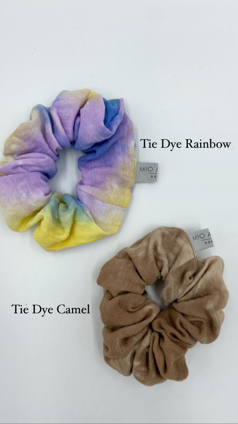 MIO ANIMO - Scrunchie Tie Dye Musselin - verschiedene Farben 2