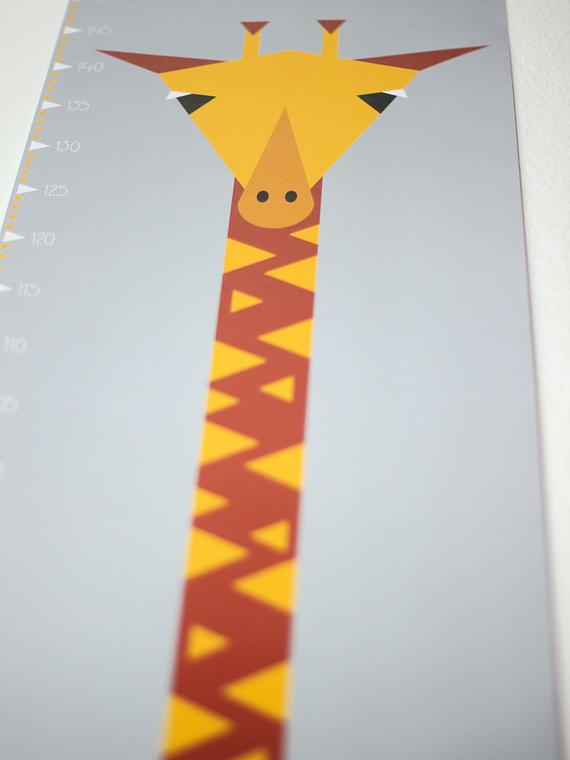 Messlatte / Poster Giraffe 3