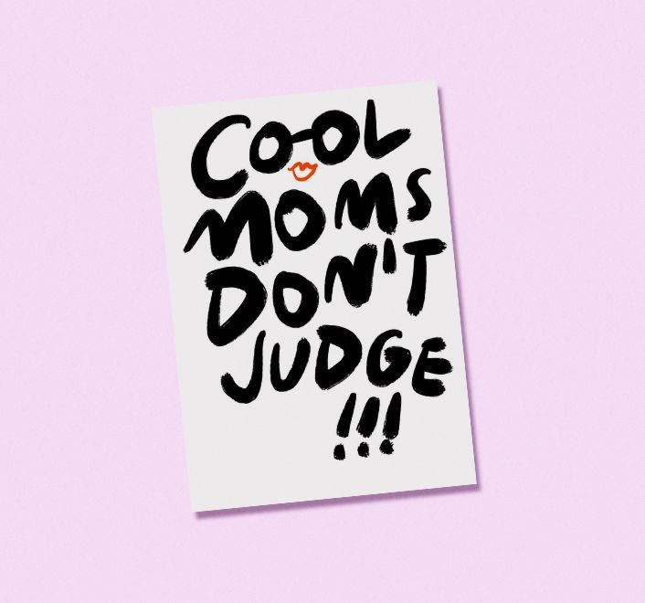 Frollein Motte - Postkarte - Cool Moms