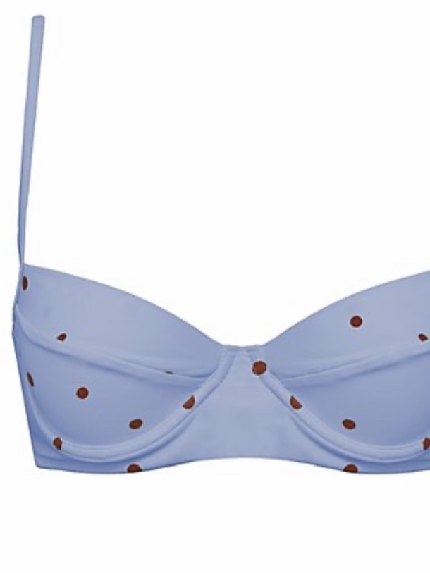 Clo Stories - Gabrielle balconette top in lavender Gabrielle reversible high waisted bikini bottom