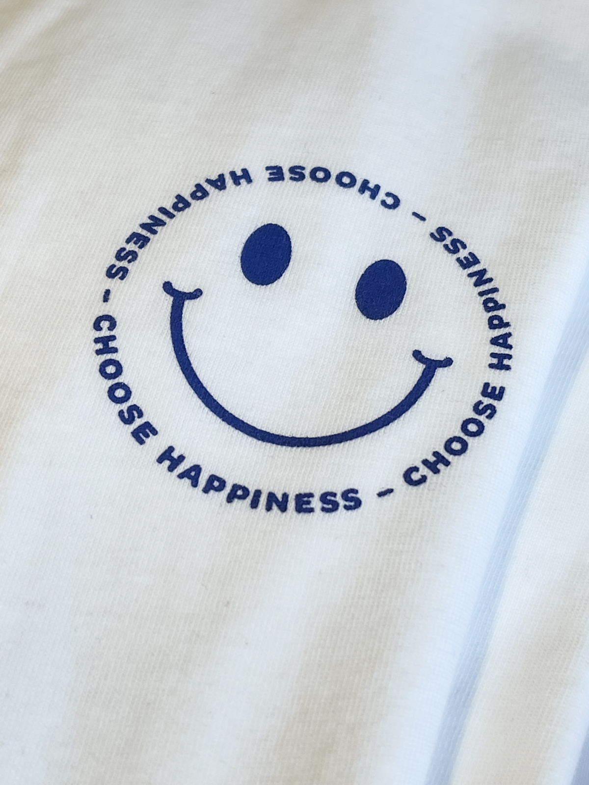 MIO ANIMO - Choose Happiness Shirt - Blau 4