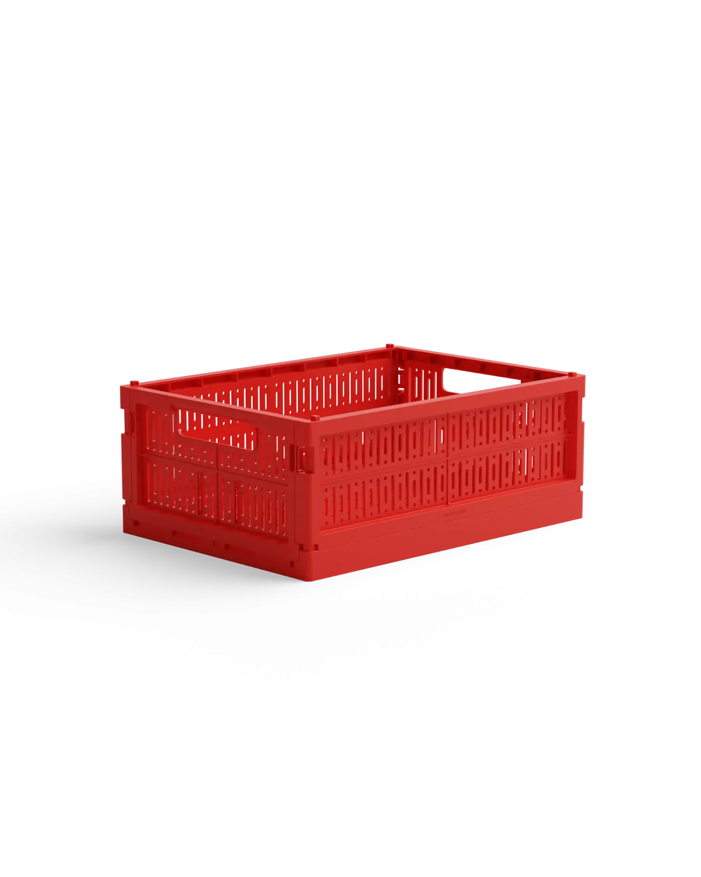 made crate midi - bright red