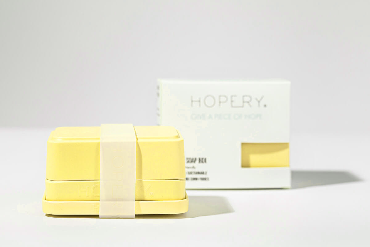 Hopery - 3 in 1 soap box / ochre 2