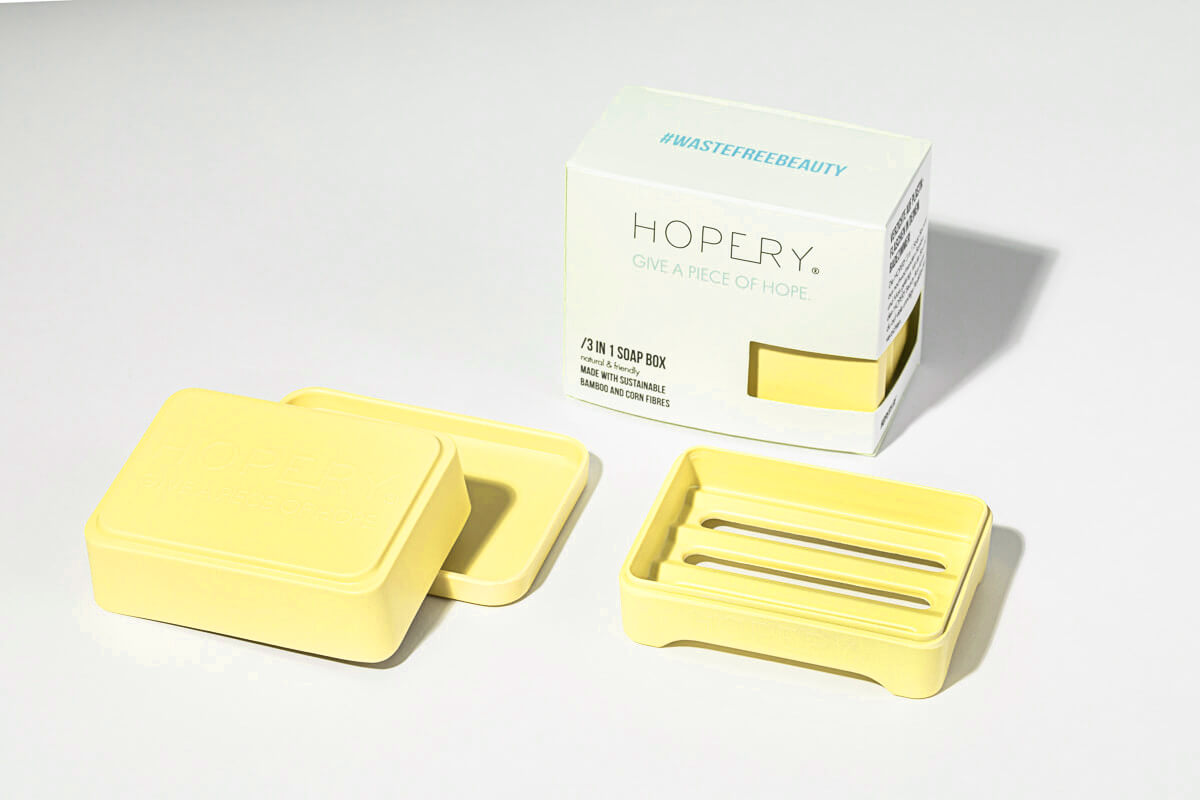 Hopery - 3 in 1 soap box / ochre 3