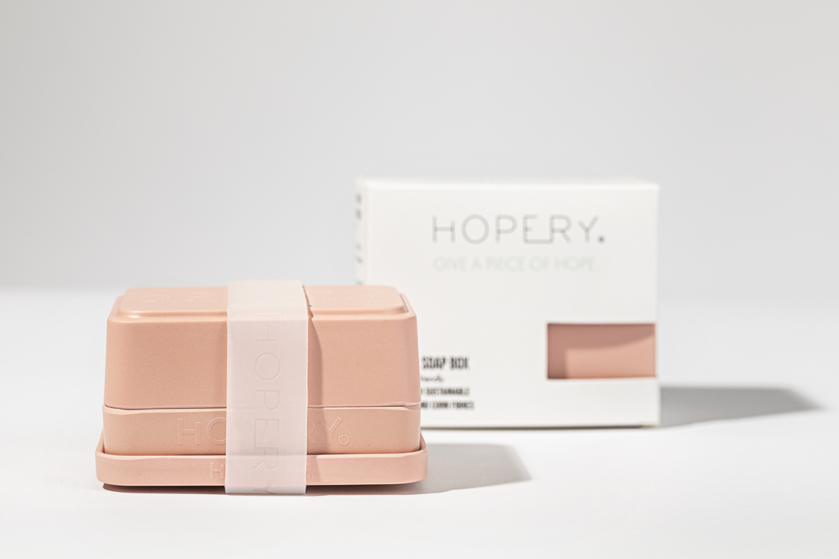 Hopery - 3 in 1 soap box / PEACH 3