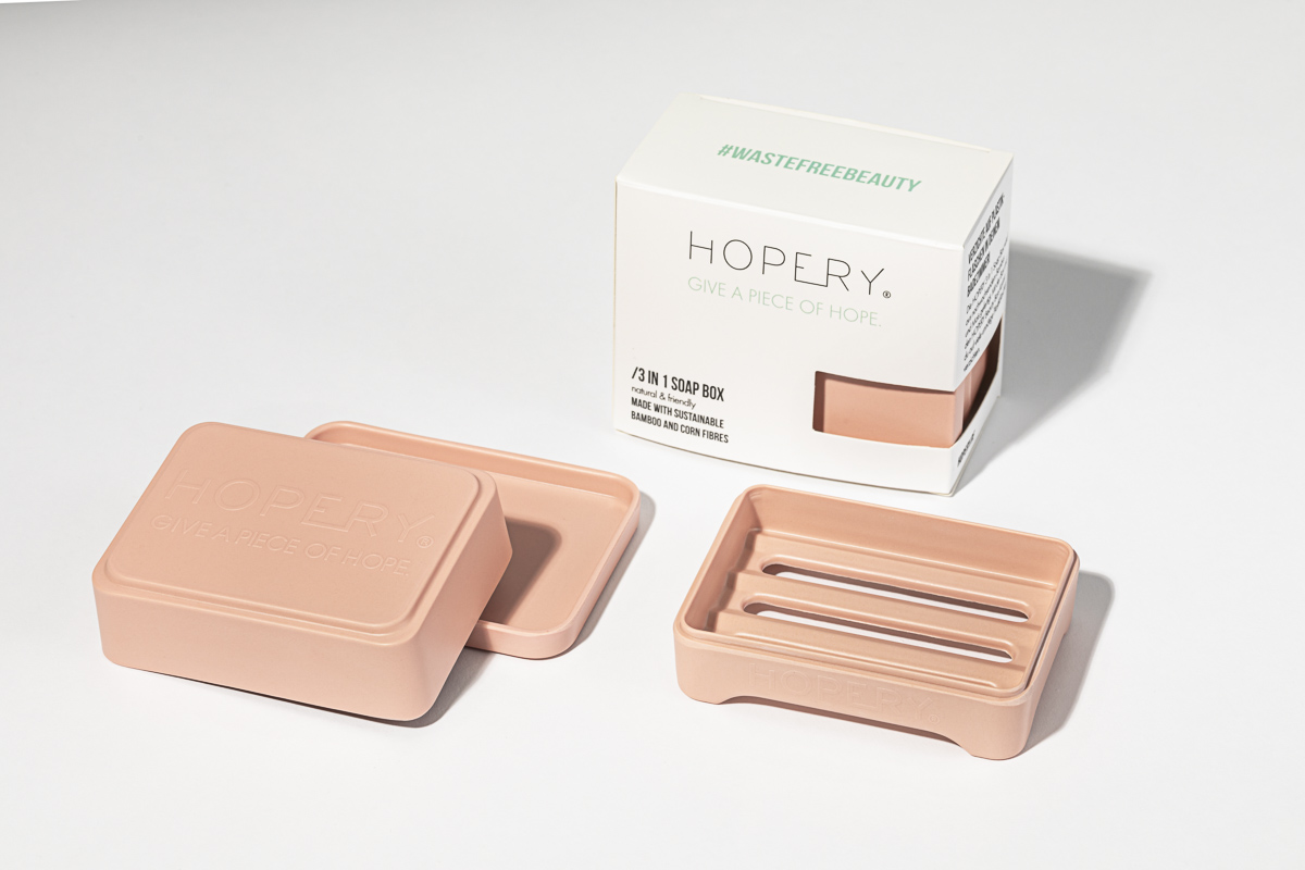 Hopery - 3 in 1 soap box / PEACH 2
