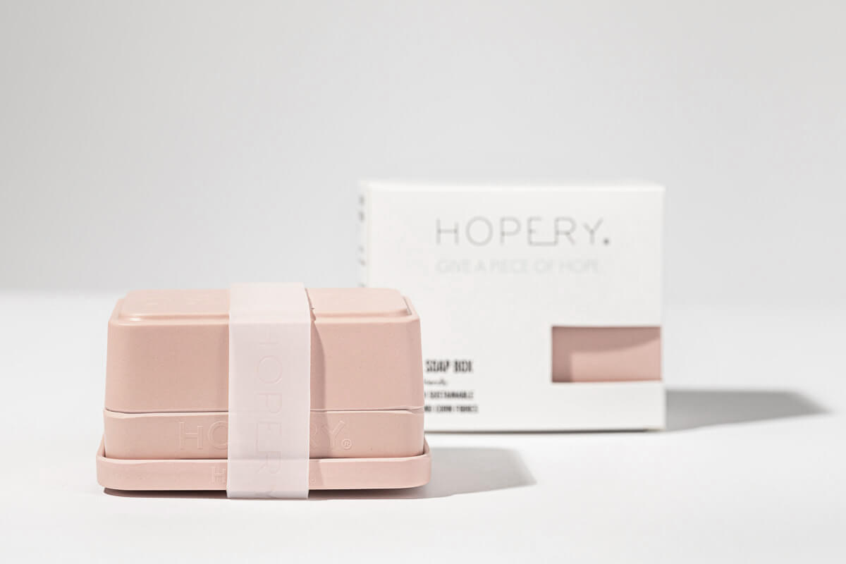 Hopery - 3 in 1 soap box / warm taupe 2