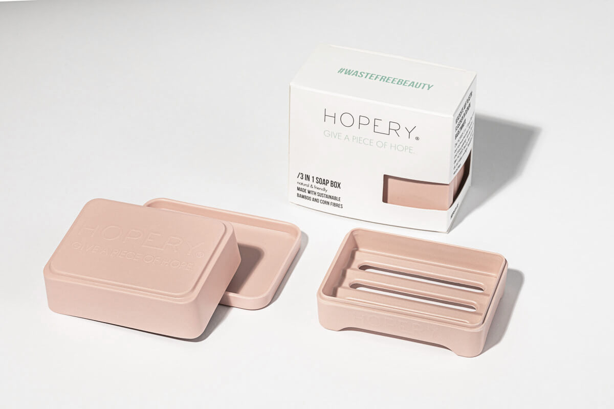 Hopery - 3 in 1 soap box / warm taupe 3