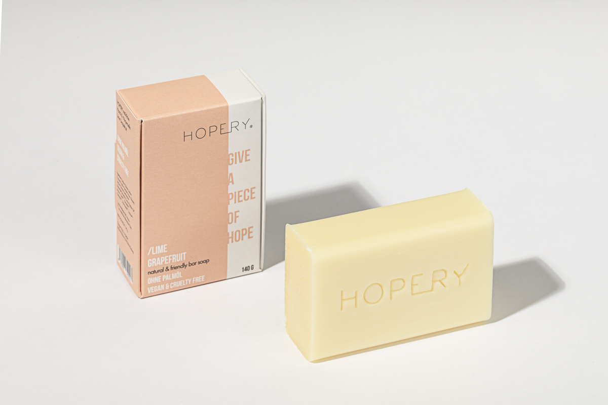 Hopery - natural &amp; friendly bar soap 140g / LIME GRAPEFRUIT 3