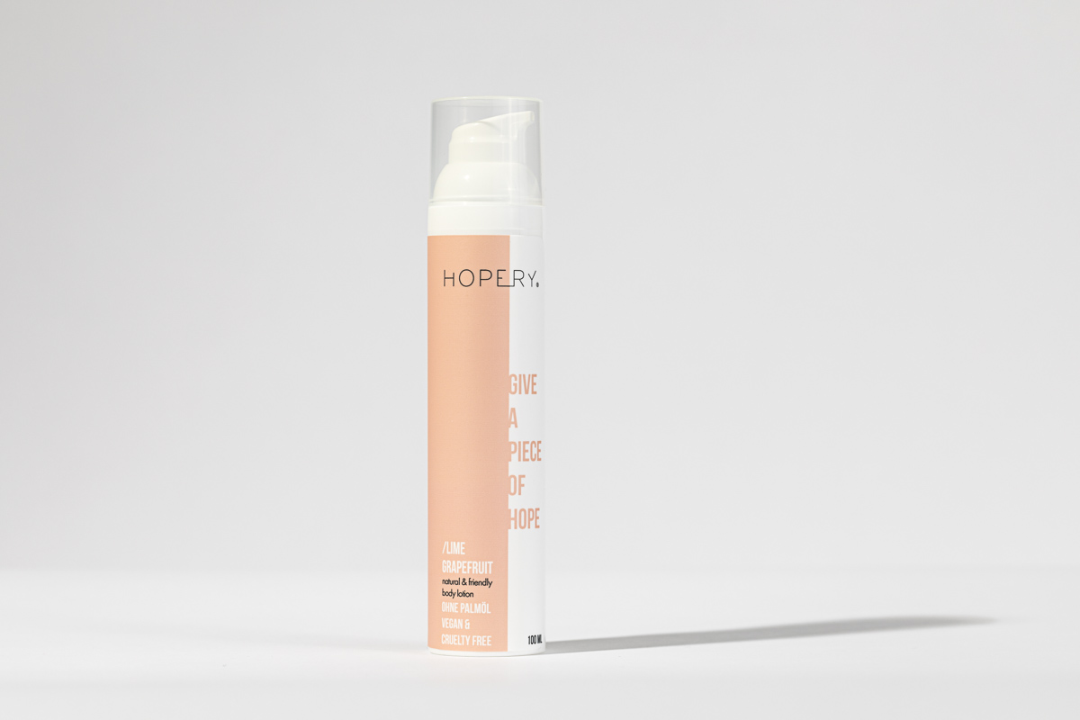 Hopery - natural and friendly body lotion 100ml / LIME GRAPEFRUIT