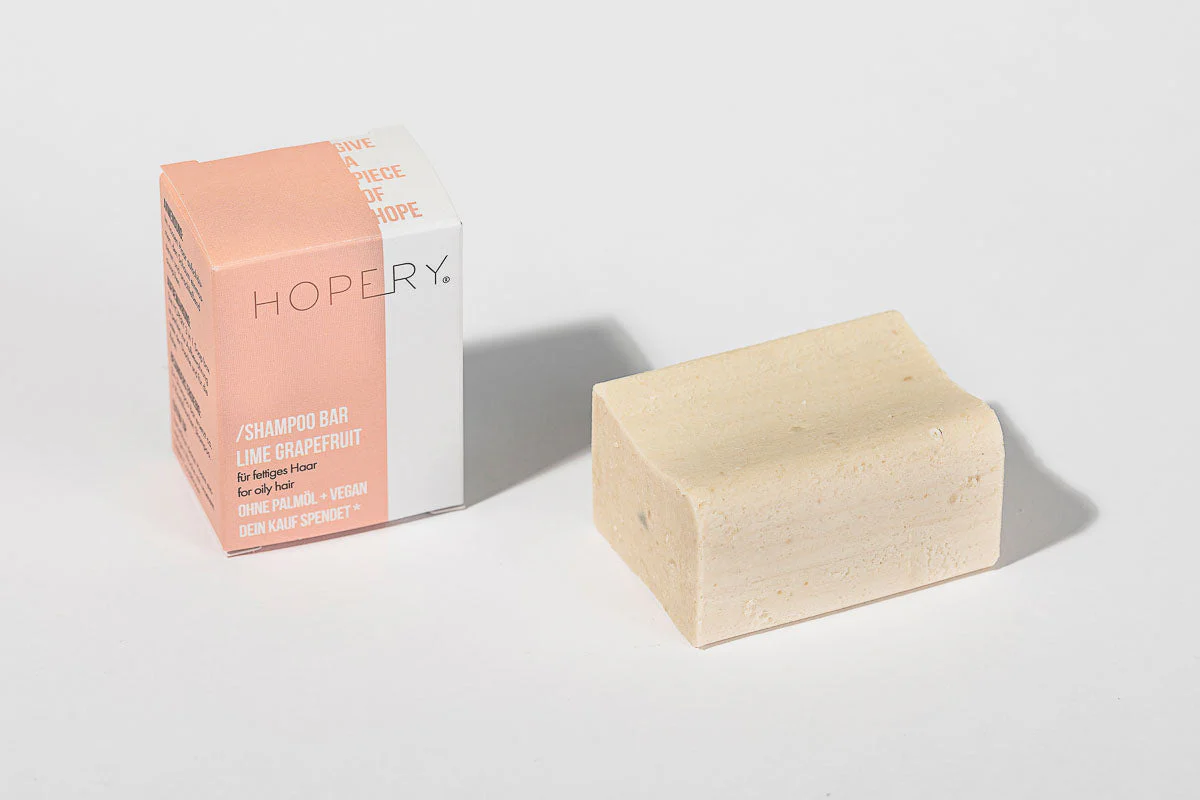 Hopery - shampoo bar für fettiges Haar Frischgewicht 50g/ LIME GRAPEFRUIT 2