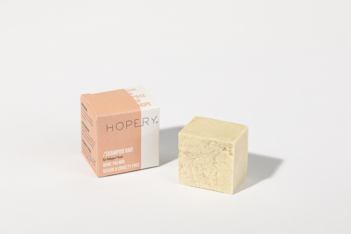 Hopery - shampoo bar für fettiges Haar Frischgewicht 50g/ LIME GRAPEFRUIT 2