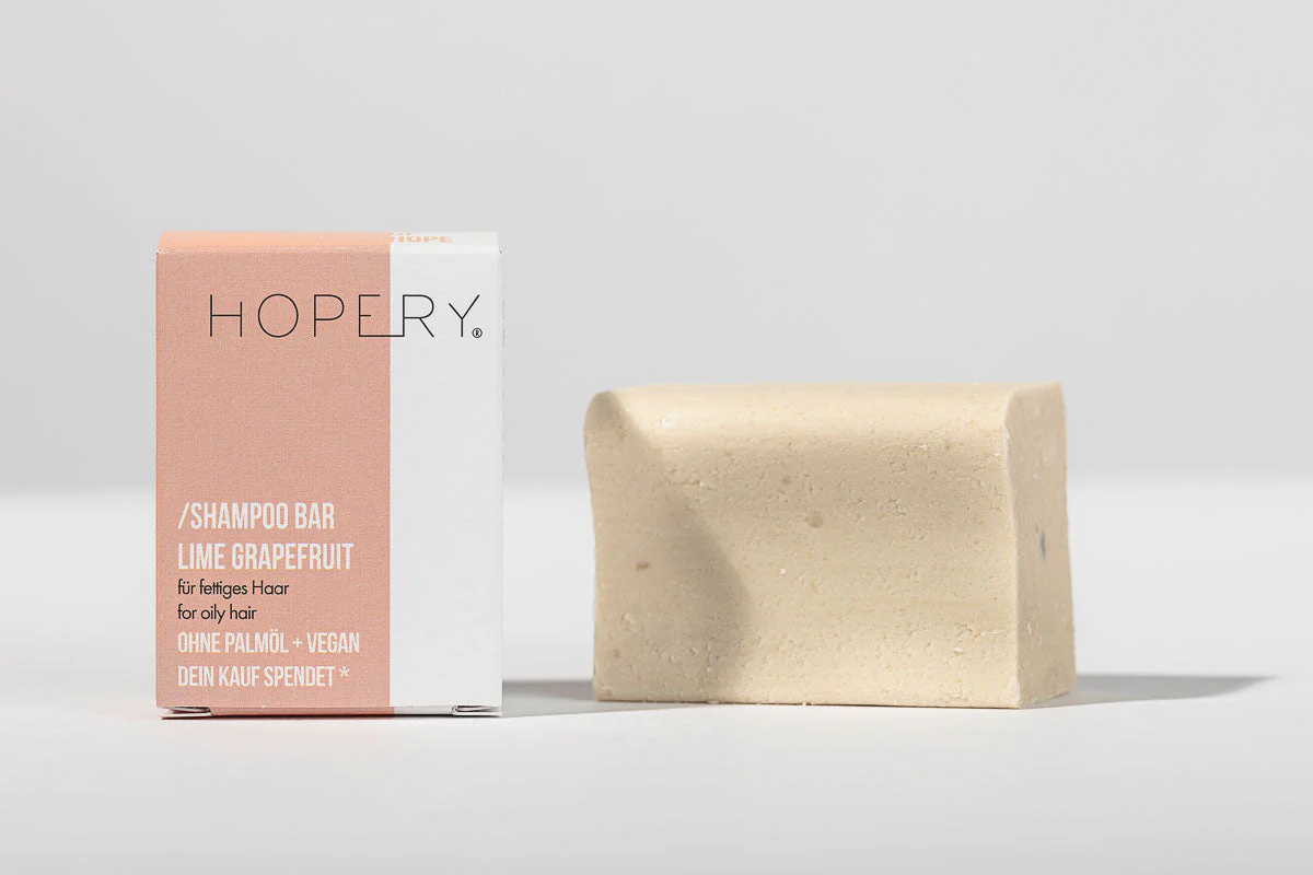 Hopery - shampoo bar für fettiges Haar Frischgewicht 50g/ LIME GRAPEFRUIT