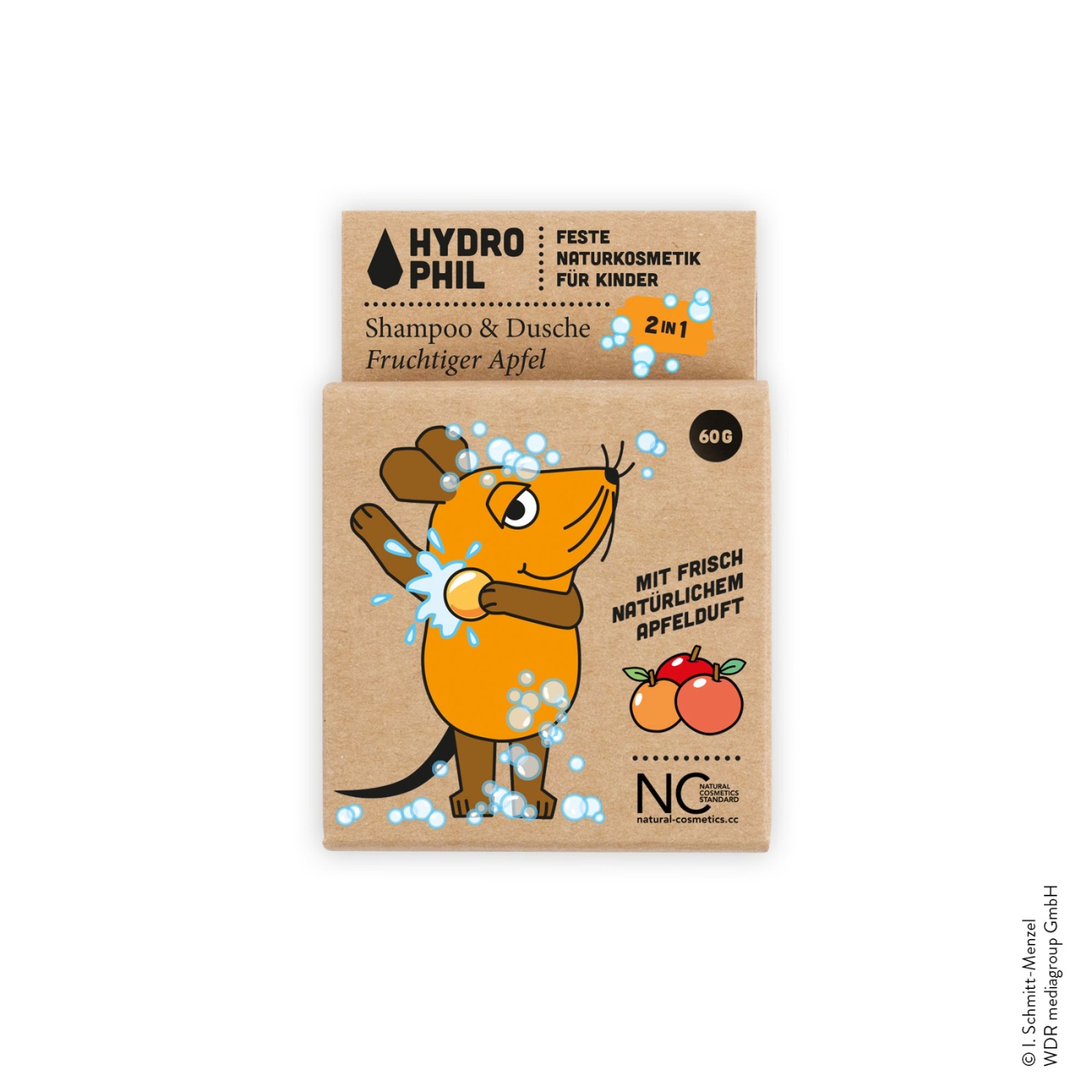 HYDROPHIL - Kinder Shampoo & Dusche Fruchtiger Apfel - Maus 3