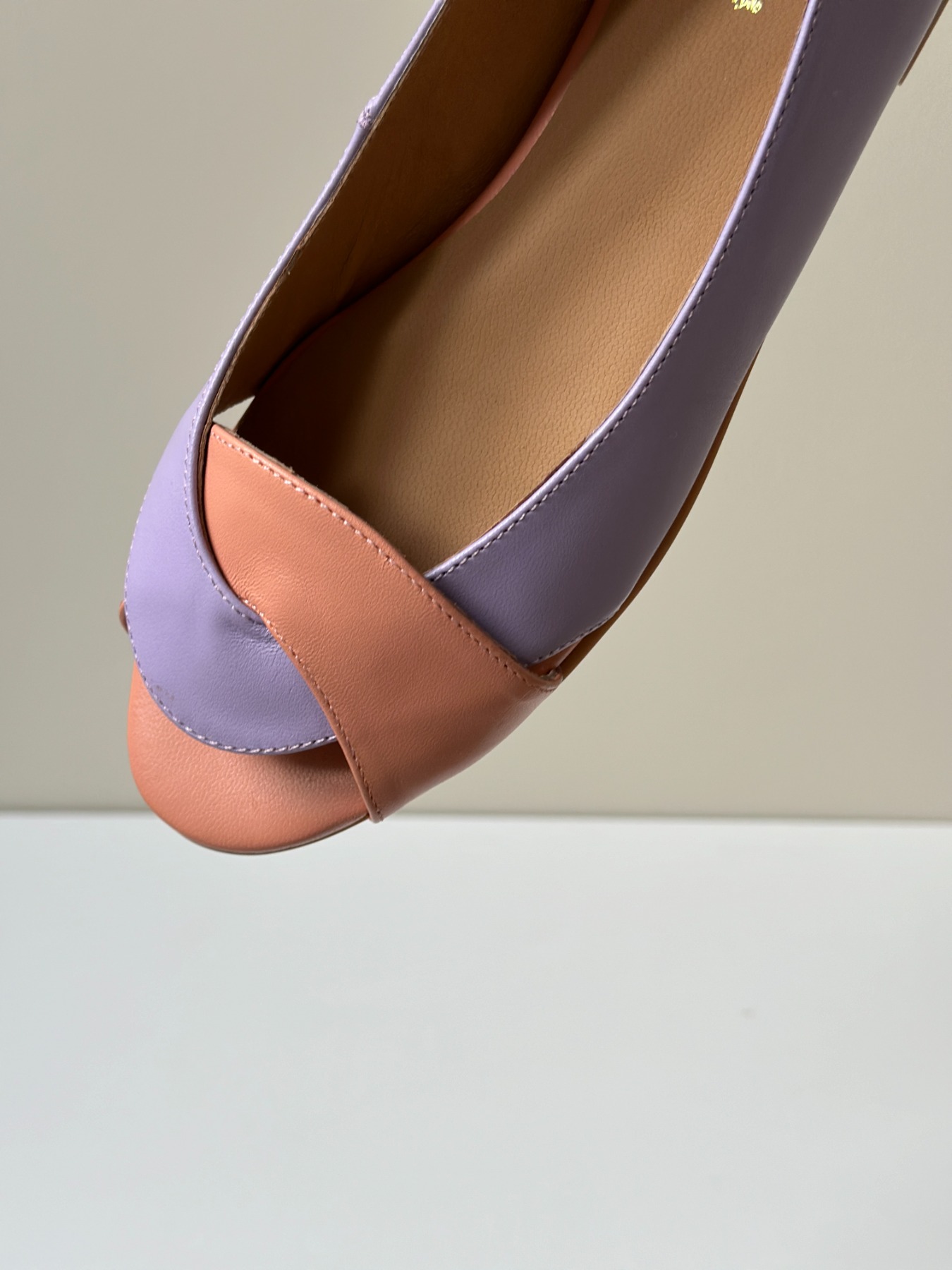 KMB Shoes - Ballerina SOFIE - Apricot/Lila 4