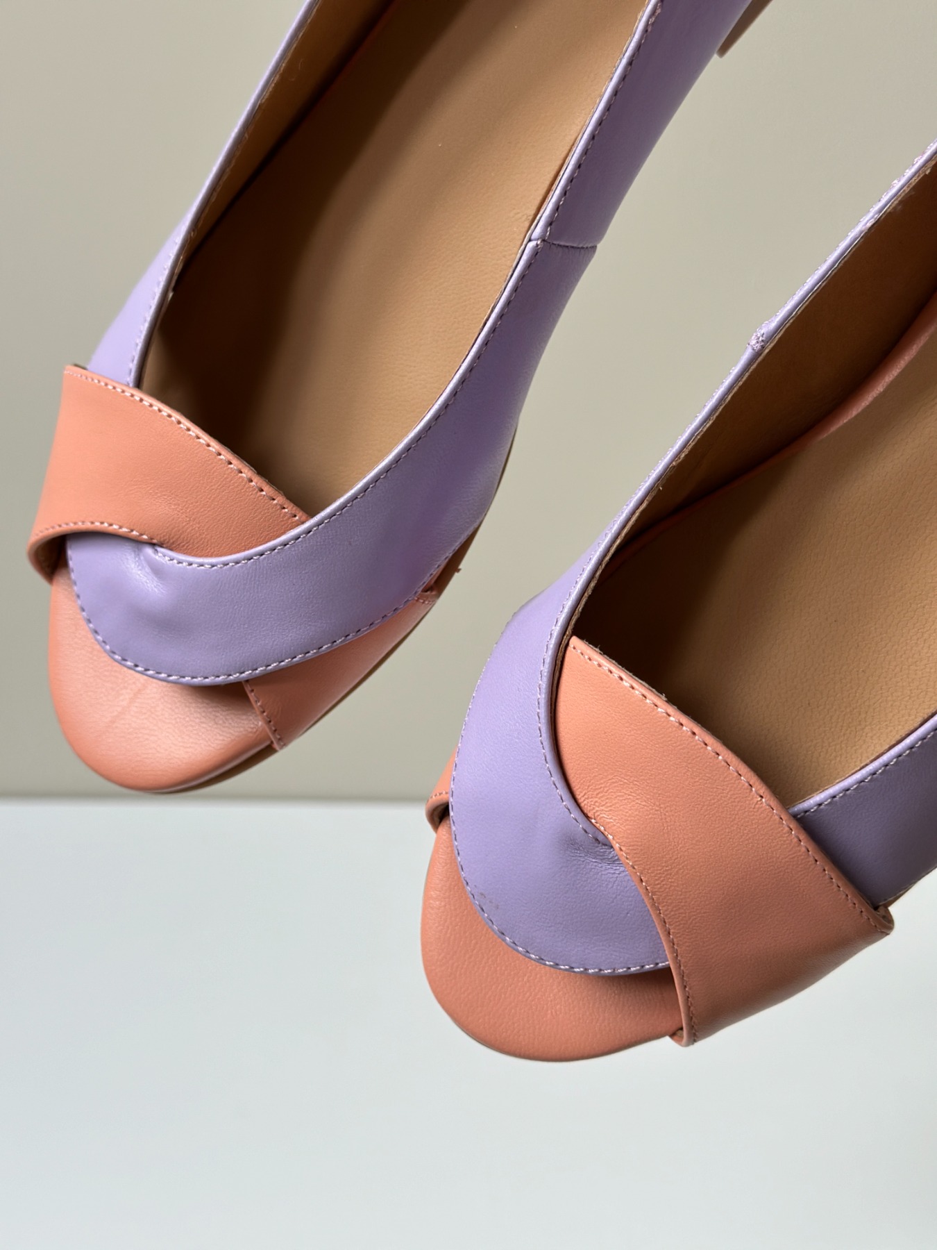 KMB Shoes - Ballerina SOFIE - Apricot/Lila 5