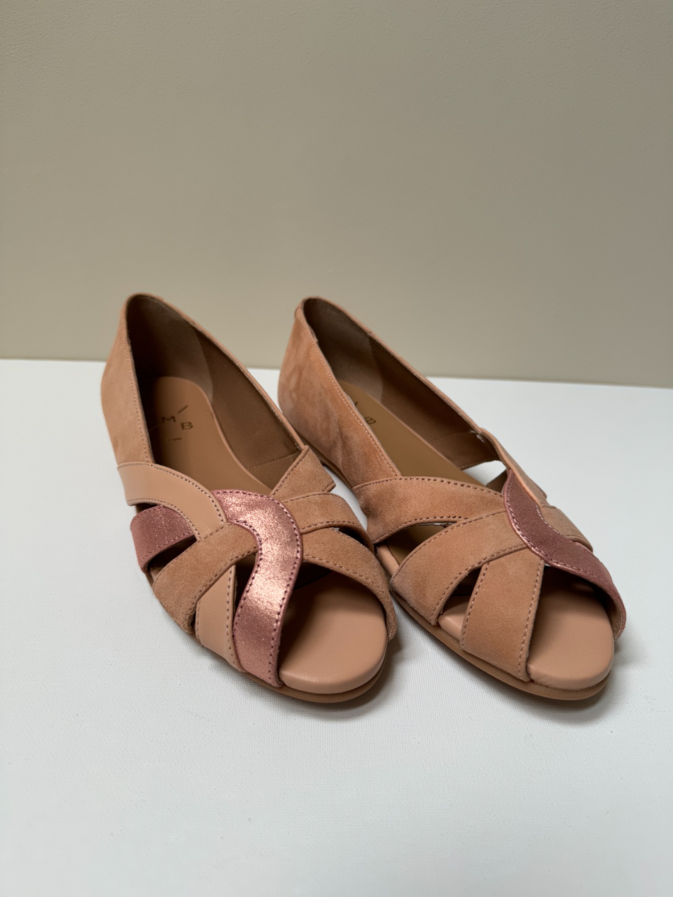 KMB Shoes - Ballerina AMELIA - Peach Cream