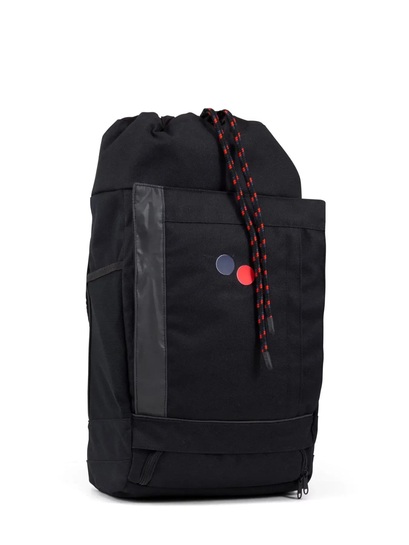 pinqponq Backpack BLOK medium - Licorice Black