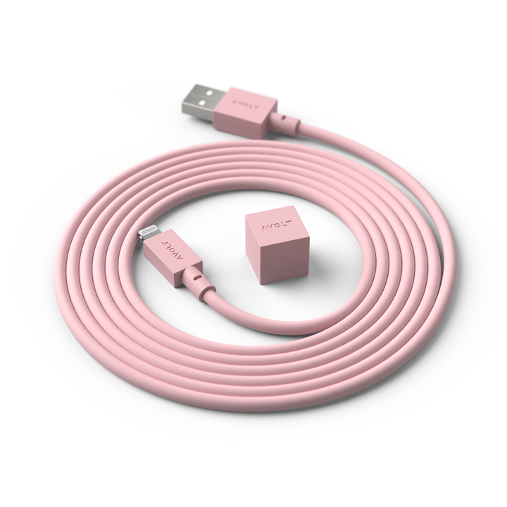 Avolt Cable 1 Ladekabel - Old Pink 4