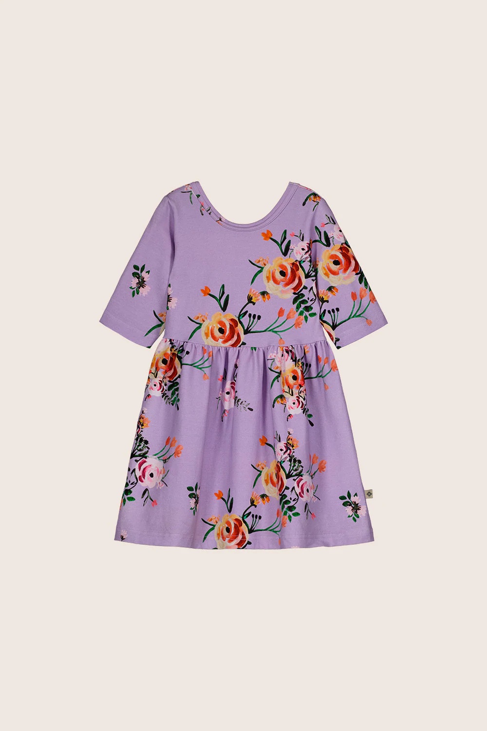 KAIKO - Kids Dress 3/4 - Lavender Bloom 5