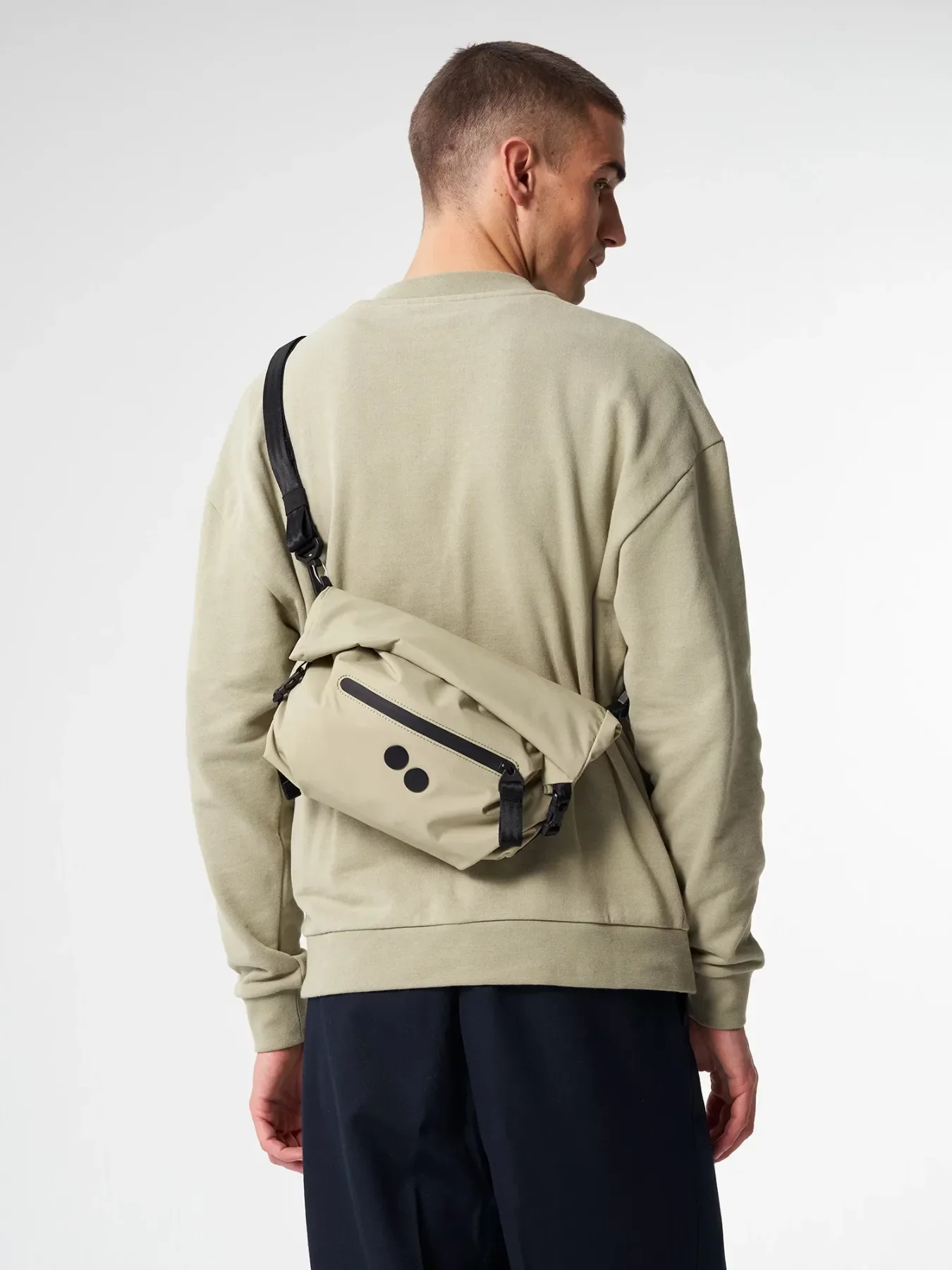 pinqponq Backpack AKSEL - Pure Olive 14