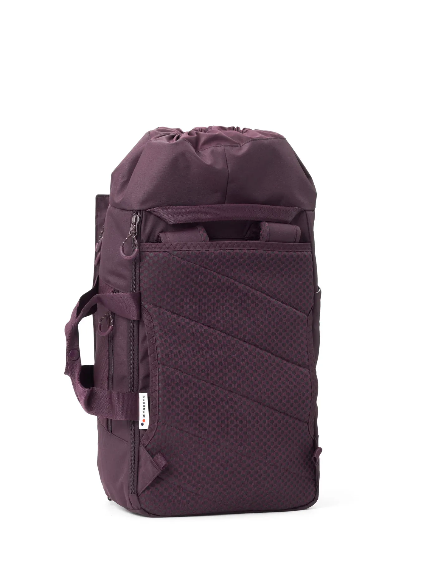 pinqponq Backpack BLOK medium - Midnight Plum 9