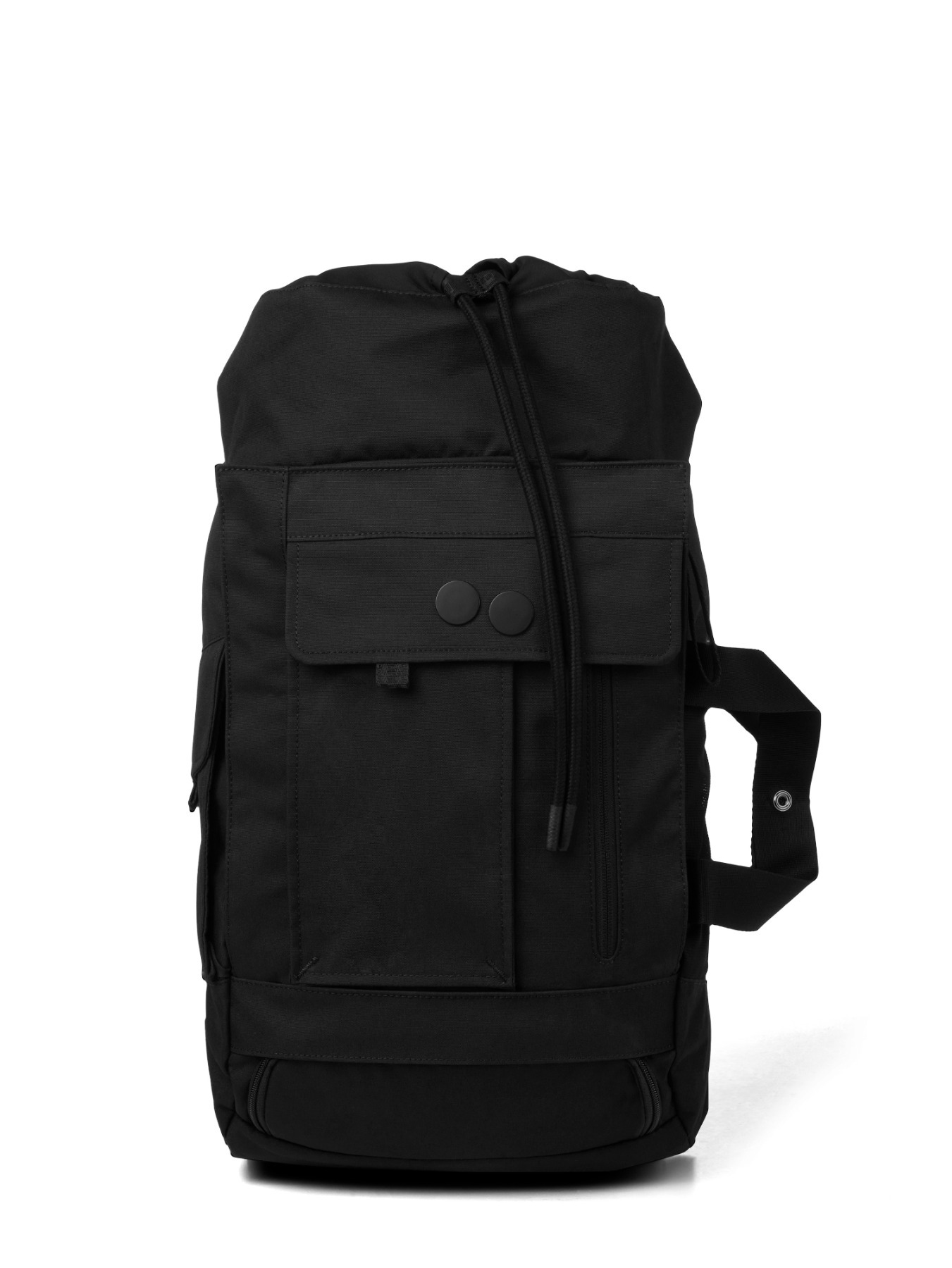 pinqponq Backpack BLOK medium - Construct Black