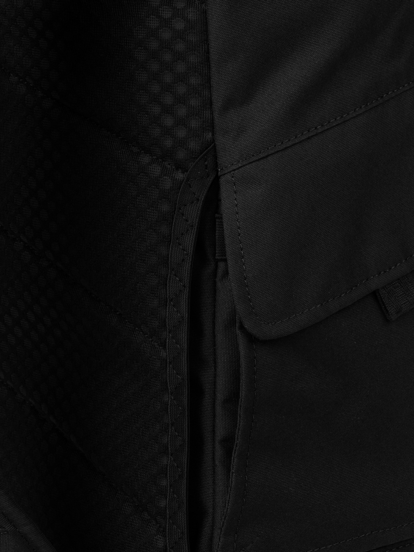 pinqponq Backpack BLOK medium - Construct Black 9