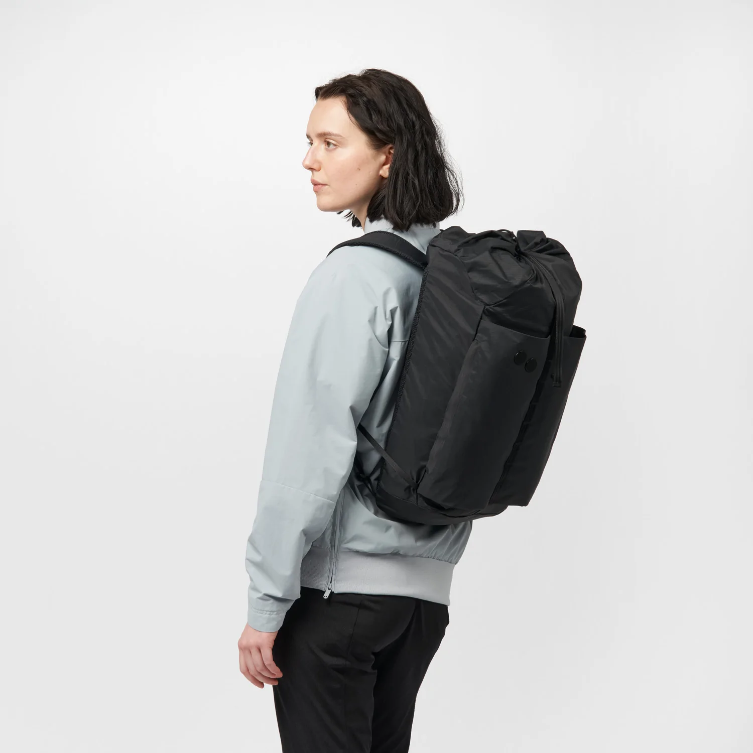 pinqponq Backpack DUKEK - Pure Black 11