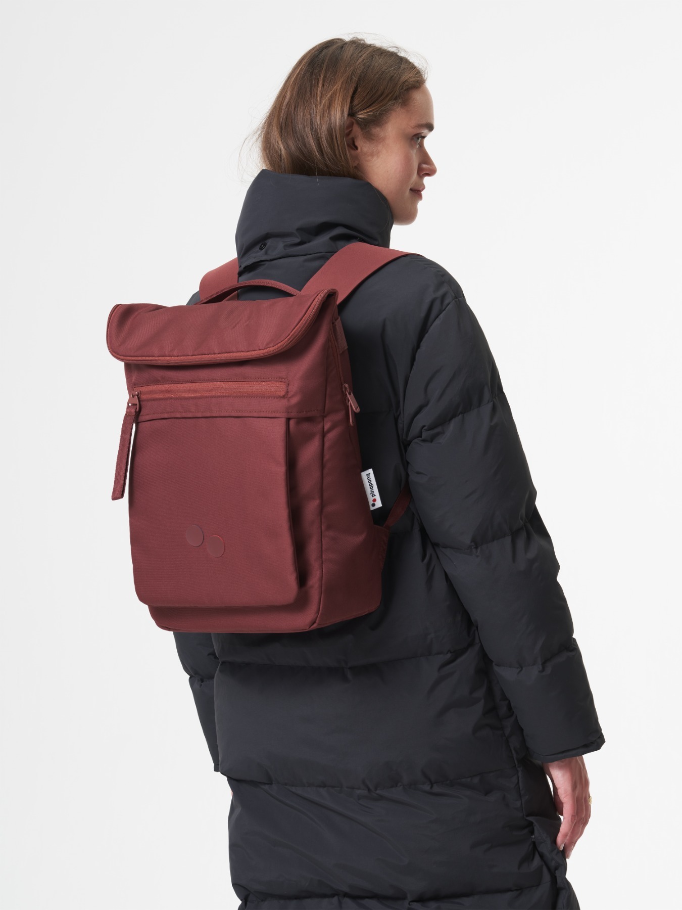 pinqponq Backpack KLAK - Pinot Red 8