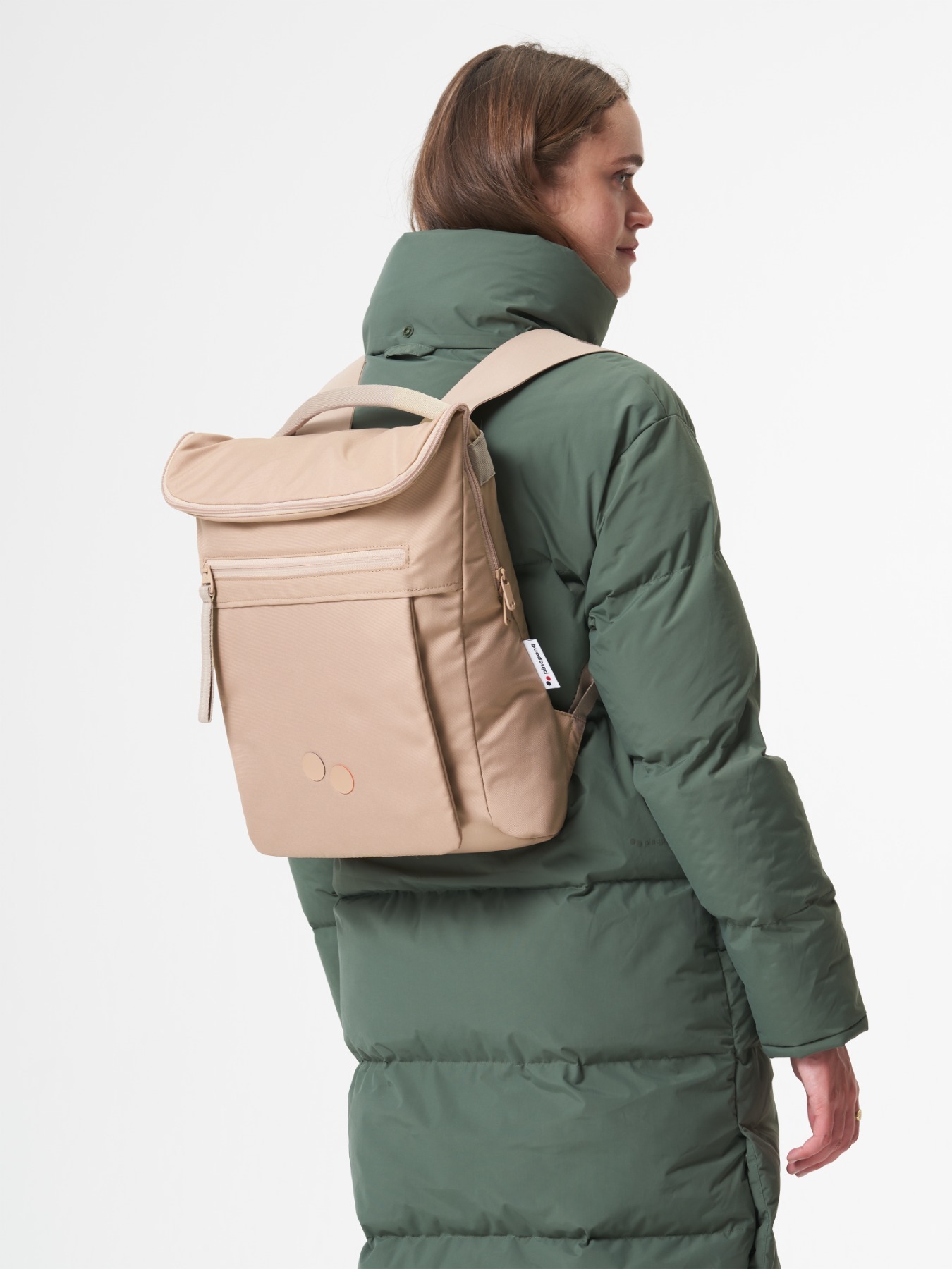 pinqponq Backpack KLAK - Caramel Khaki 10