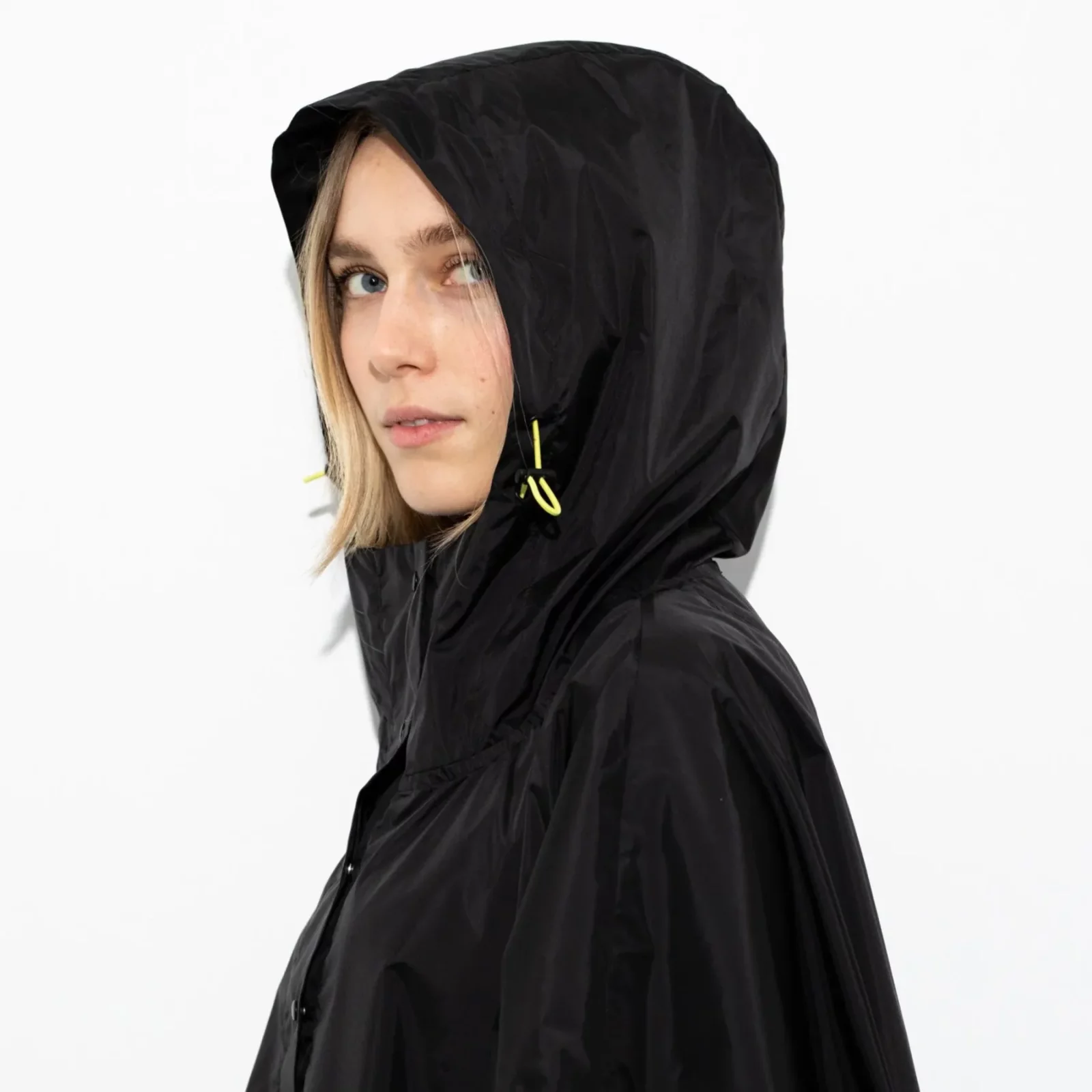 VIVI MARI - Raincoat solid black 4