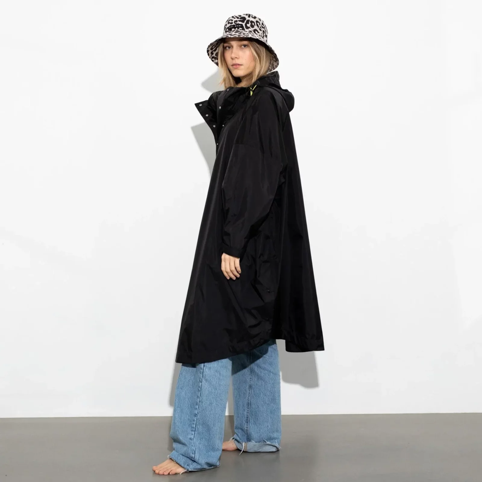 VIVI MARI - Raincoat solid black