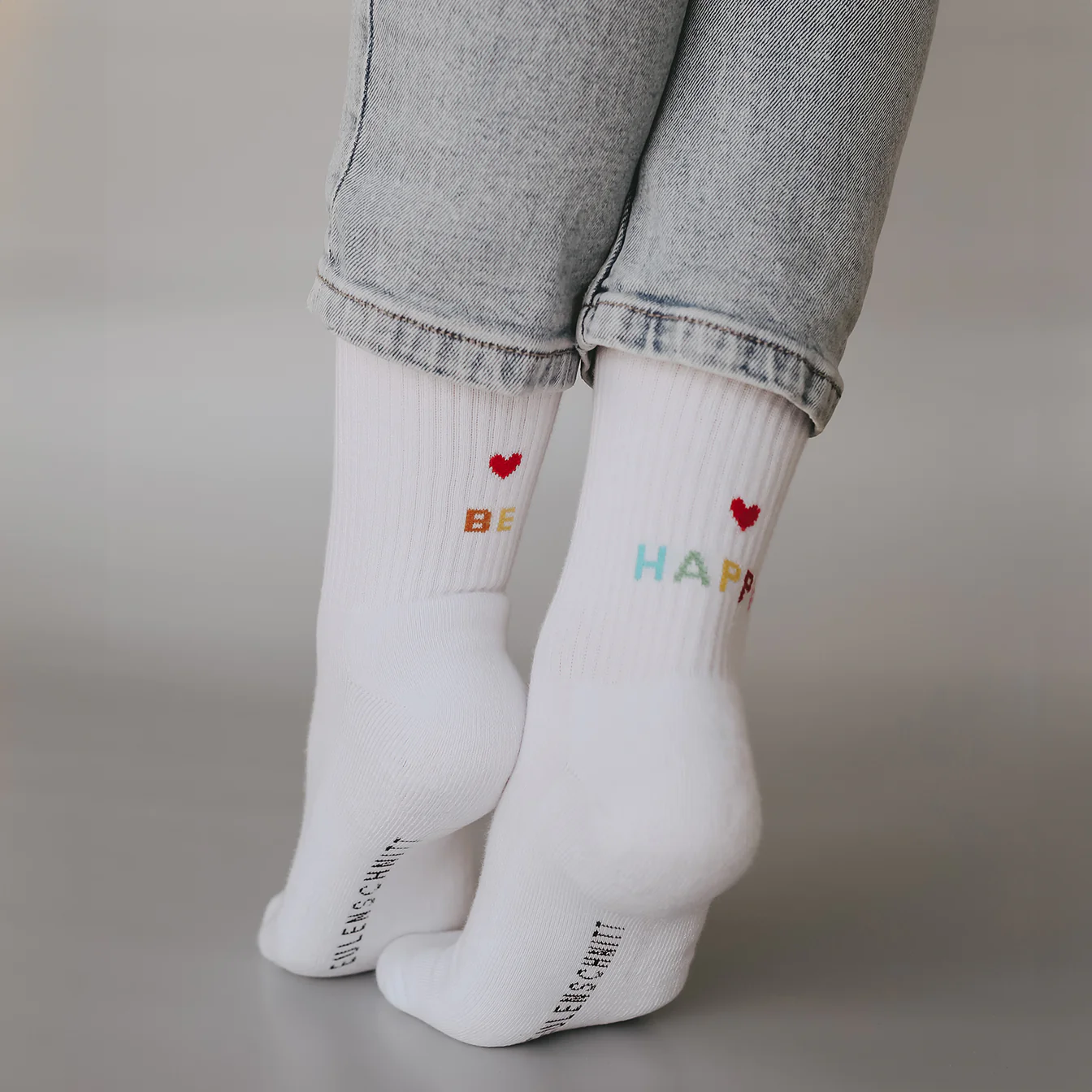 Eulenschnitt - Socken be happy 2