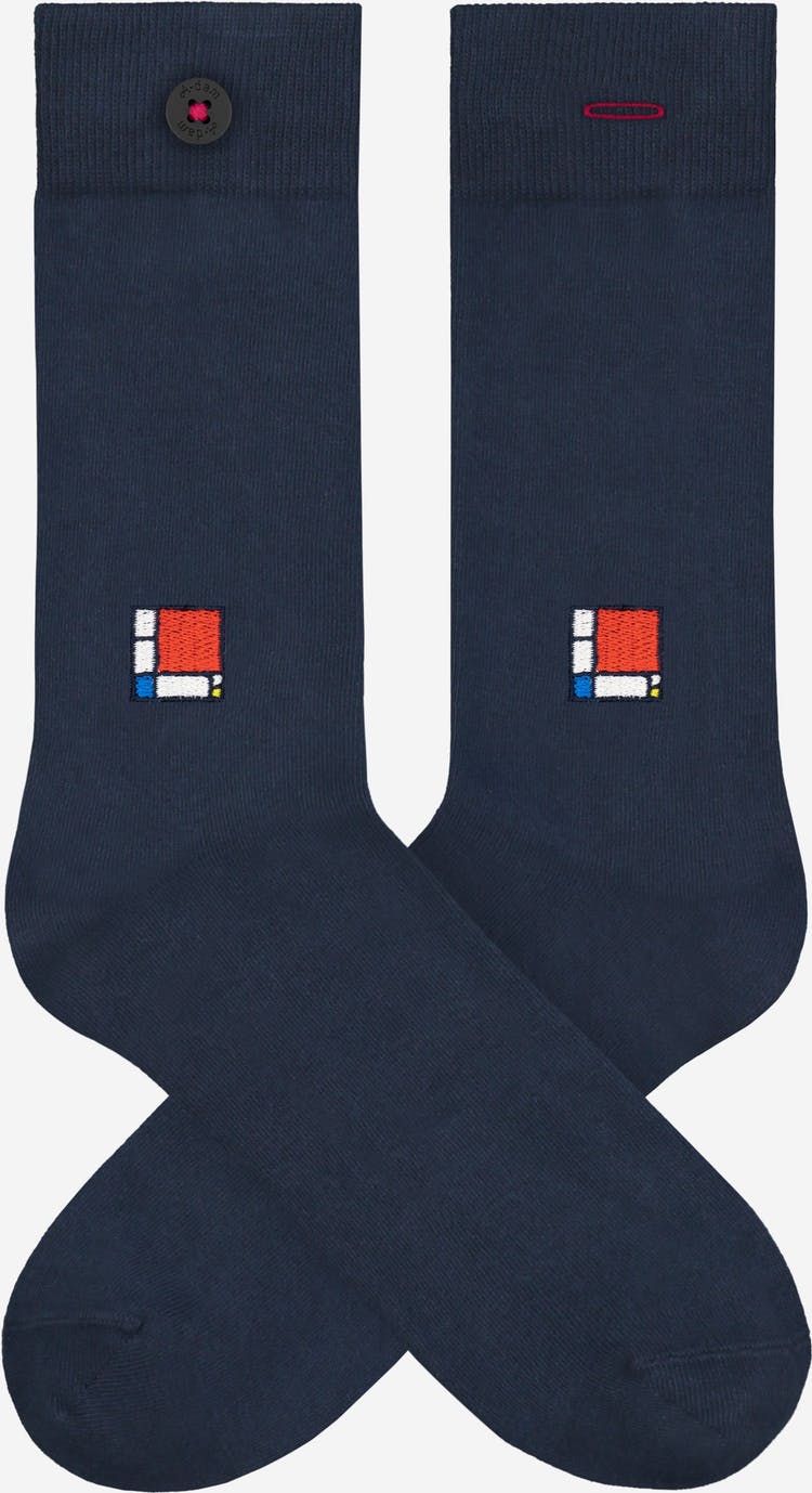 A-dam - Socken MOOS - blau