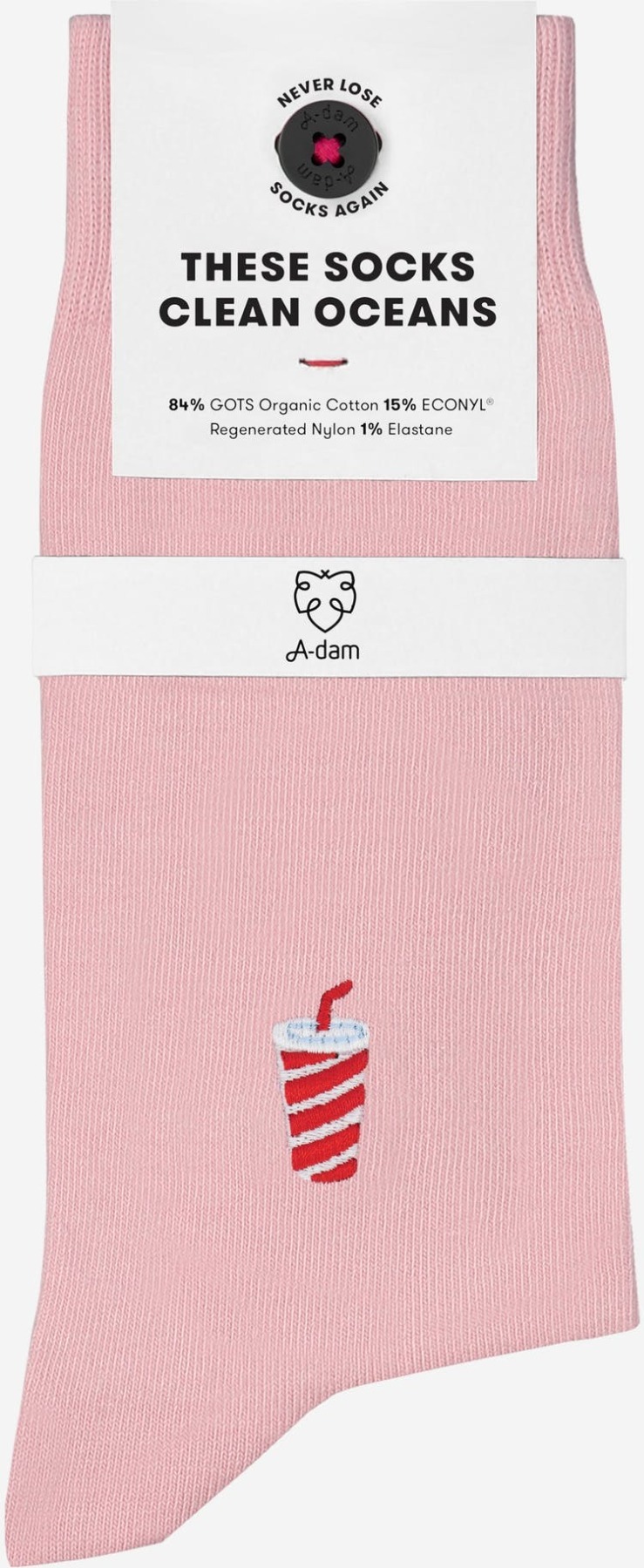A-dam - Socken KELLY - rosa 2