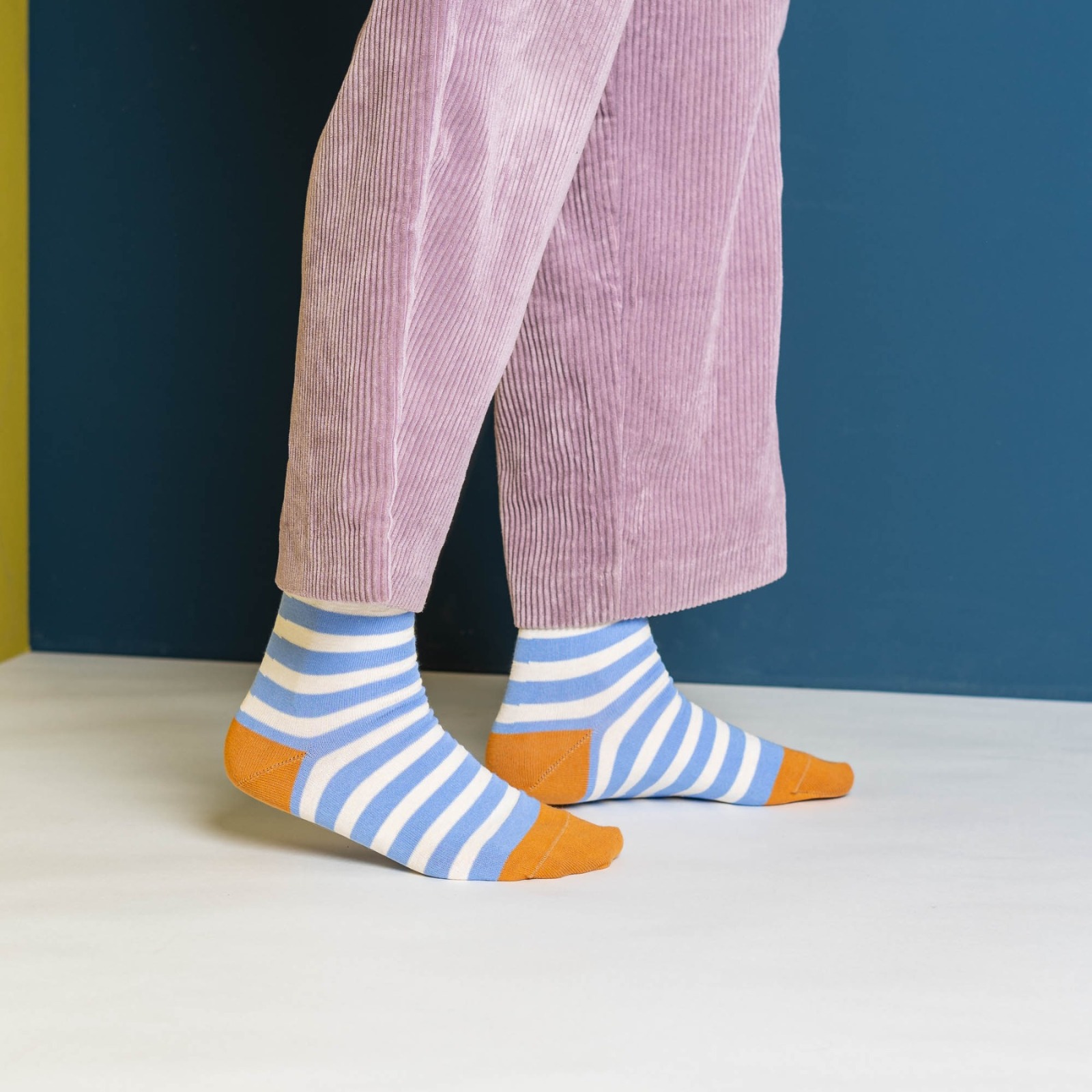 nicenicenice - nice socks block stripes lilac 3